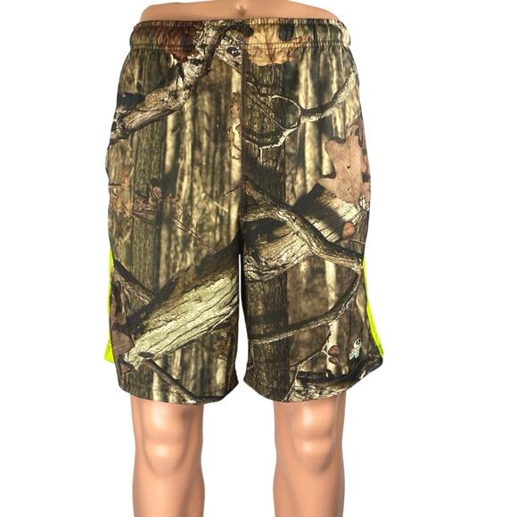 Russell Athletic Men's Multicolor Camo Woods Camouflage Sweat Shorts Size S - Picture 1 of 5